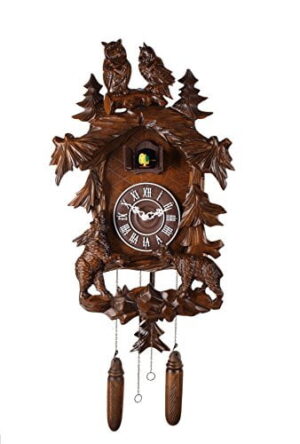 Canada C00204 Owl and Bear Cuckoo Clock