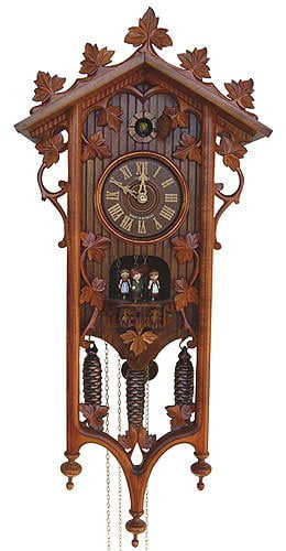 Anton Schneider 8TMT540-9 Carved Cuckoo Clock