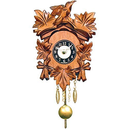 Age-Old-Bird-and-Leaf-Motif-Cuckoo-Clock-0 Age-Old-Bird-and-Leaf-Motif-Cuckoo-Clock-0