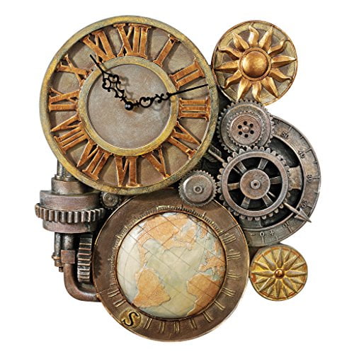 Design Toscano Gears of Time Sculptural Clock Design Toscano Gears of Time Sculptural Clock