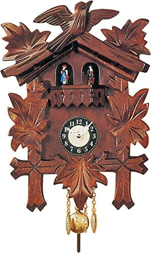 Quartz Clock with Dancers, Cuckoo Call & Chimes