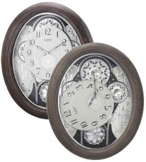 Rustic Coast 4MH874WU08 Rhythm Clock