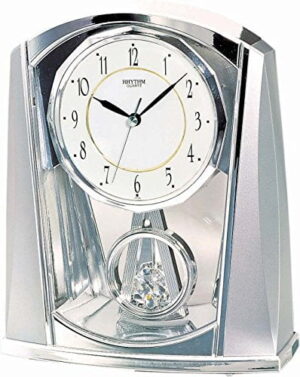 Silver Swing Rhythm Clock 4RP772WT19