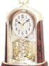 Woodgrain Spiral Rhythm Clock 4SG713WS23