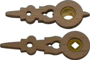 Wooden Cuckoo Clock Hands 33mm (1 1/4")