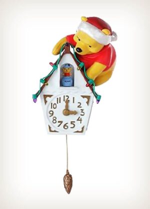 Winnie The Pooh Pooh-Koo Clock QXD1031 Hallmark