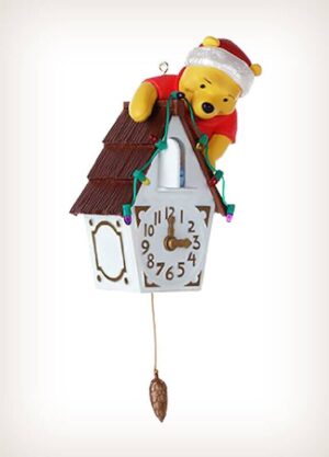 Winnie The Pooh Pooh-Koo Clock QXD1031 Hallmark