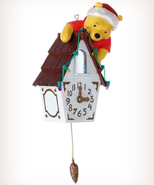 Woc-cuckoo-winnie-pooh Winnie The Pooh Pooh-Koo Clock QXD1031 Hallmark