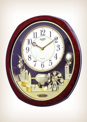 Joyful Land by Rhythm Clocks - Model 4MH850WD23 Musical Motion Clock