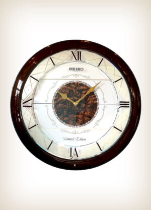 Seiko QXM282BRH Melodies in Motion Clock