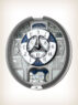 Seiko QXM366SRH Grey Style Musical Clock Playing