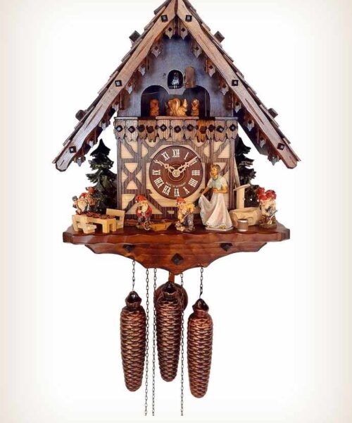 August-Schwer-Snow-White-Cuckoo-Clock-1 August Schwer Snow White Cuckoo Clock