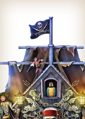 Disney Pirates of the Caribbean Cuckoo Clock