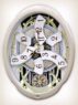 Marvelous Magic Rhythm Clock 4MH842WD18