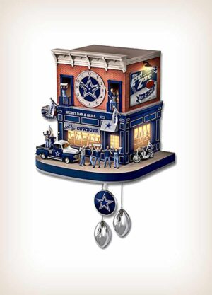 Dallas Cowboys Cuckoo Clock