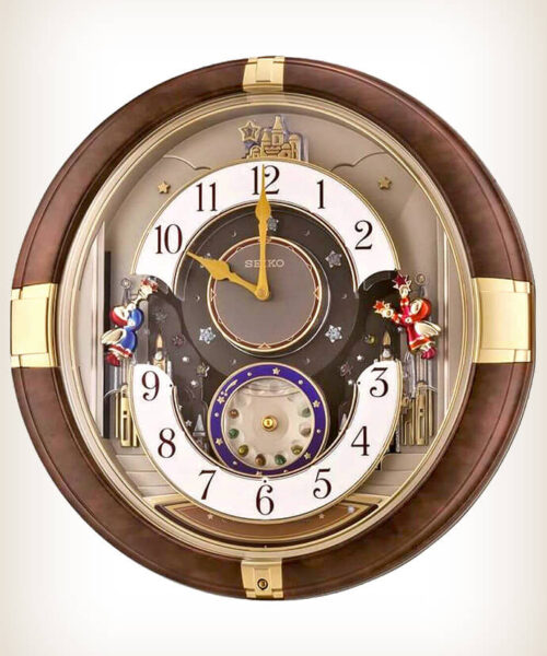Seiko-QXM333B-Motion-Clock-2 Seiko QXM333B Marionette Melodies in Motion Clock