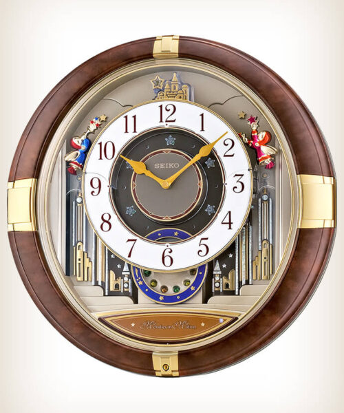 Seiko QXM333B Marionette Melodies in Motion Clock