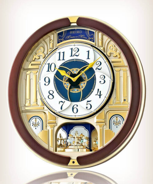 Seiko-QXM541BRH-Special-Motion-Clock Seiko QXM541BRH Special Collector Edition 2014