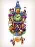 Disney Spooktacular Halloween Cuckoo Clock