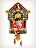 Sculpted Betty Boop Wall Clock