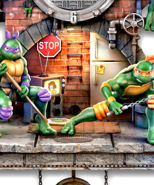 Teenage-Mutant-Ninja-Turtles-Cuckoo-Clock-01 Teenage Mutant Ninja Turtles Cuckoo Clock