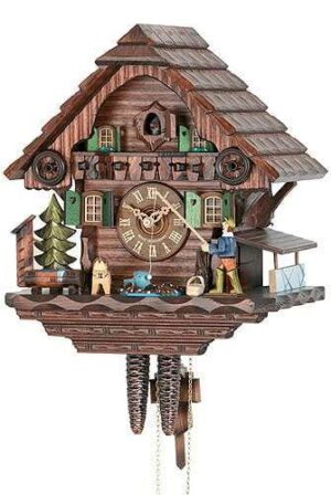 Hekas 031-16-73 with Fisherman Cuckoo Clock