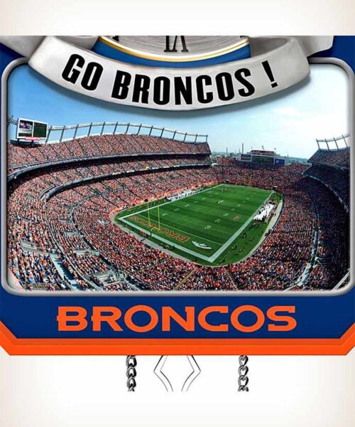 Denver-Broncos-Wall-Clock-4 Denver Broncos wall clock