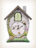 Garden Cottage Cuckoo Clock