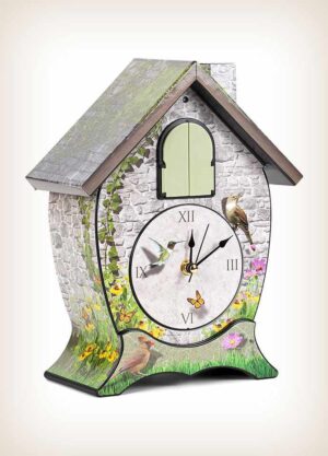 Garden Cottage Cuckoo Clock
