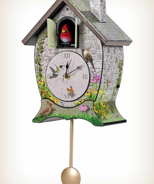 Garden Cottage Cuckoo Clock