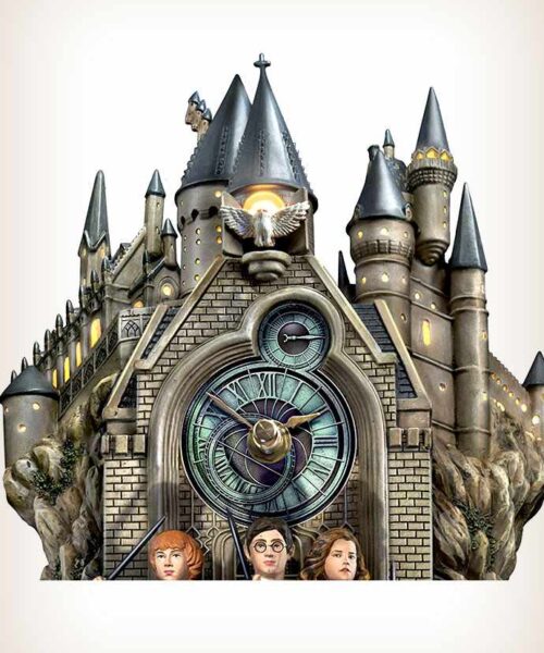 Harry Potter Wall Clock Harry Potter Wall Clock | Fully-Sculpted Hogwarts Castle