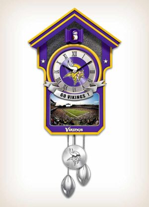 Minnesota Vikings wall clock