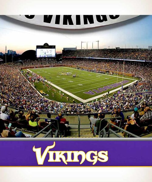 Minnesota-Vikings-Wall-Clock-2 Minnesota Vikings wall clock