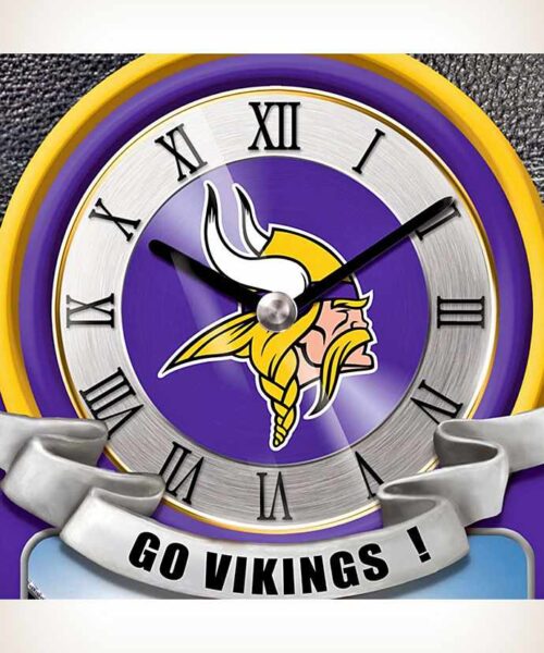 Minnesota-Vikings-Wall-Clock-3 Minnesota Vikings wall clock