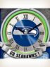 Seattle Seahawks wall clock