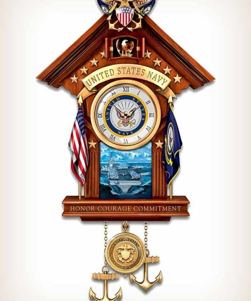 United States Navy Cuckoo Clock