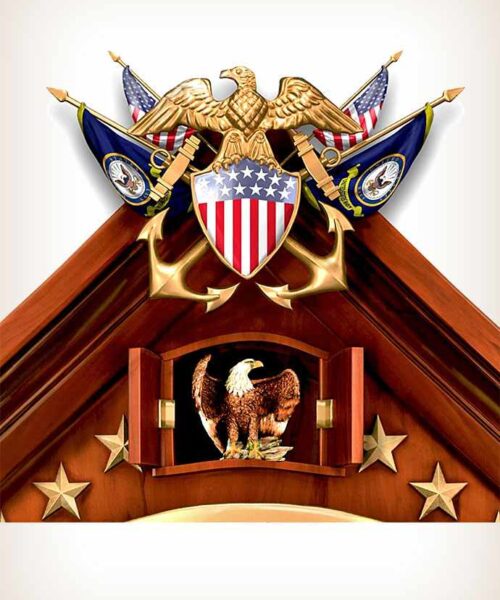 United-States-Navy-Cuckoo-Clock-3 United States Navy Cuckoo Clock