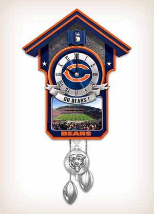 Chicago Bears Wall Clock