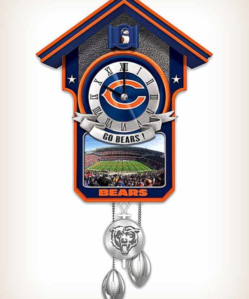 Chicago Bears Wall Clock