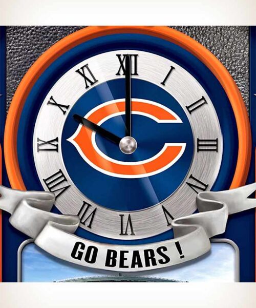 Chicago-Bears-Wall-Clock-2 Chicago Bears Wall Clock