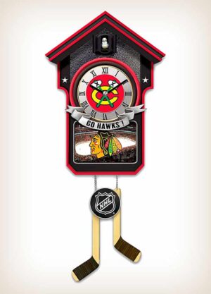 Chicago Blackhawks Wall Clock