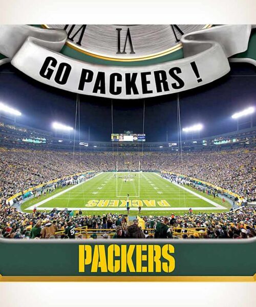 Green-Bay-Packers-Wall-Clock-4 Green Bay Packers Wall Clock