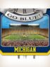 Michigan Wolverines Wall Clock