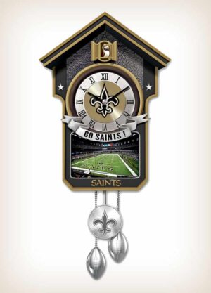 New Orleans Saints wall clock