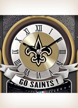 New Orleans Saints wall clock