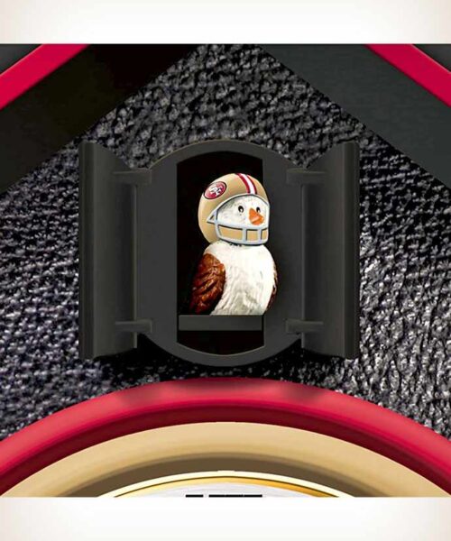 San-Francisco-49ers-wall-clock-2 San Francisco 49ers Wall Clock