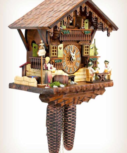 Hekas-884EX-Beer-Garden-Cuckoo-Clock-2 Hekas 884 EX Beer Garden Cuckoo Clock 2