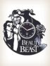 Disney Beauty And The Beast Vinyl Clock