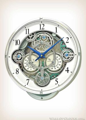 Gizmo White 4MH886WD05 Rhythm Clocks
