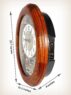 Joyful Nostalgia Oak Rhythm Clock 4MH852WD06-3